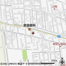 岡山県岡山市中区倉益69-2周辺の地図