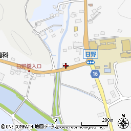 中田鈑金塗装工場周辺の地図