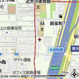 株式会社阪田塗装店周辺の地図