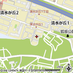 舞子第二合同宿舎周辺の地図