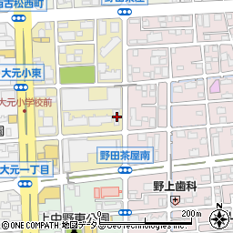 株式会社ムサシ　岡山営業所周辺の地図