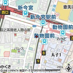 インドレストラン＆バー タラ 西成店周辺の地図