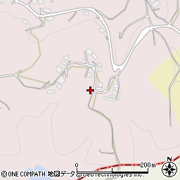 岡山県井原市美星町西水砂1920周辺の地図