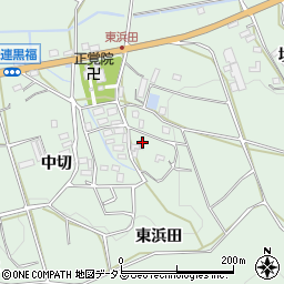 愛知県田原市六連町東海辺周辺の地図