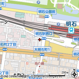 株式会社日住サービス　明石営業所周辺の地図