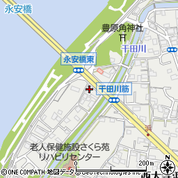 岡山県岡山市東区西大寺浜168周辺の地図