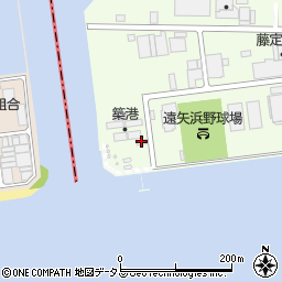 伊丹産業　神戸海上受入基地周辺の地図