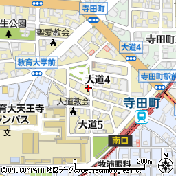 阪南　個人タクシー協会周辺の地図
