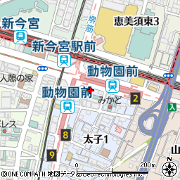 冨士屋ロッカー周辺の地図