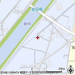 岡山県岡山市東区金田228周辺の地図