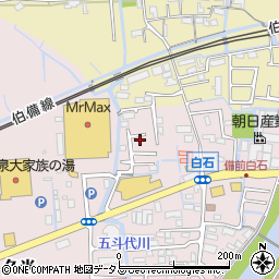 岡山県岡山市北区久米331周辺の地図