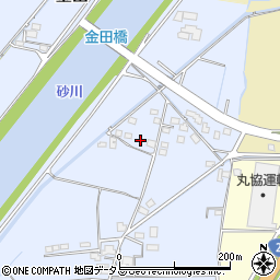 岡山県岡山市東区金田220周辺の地図