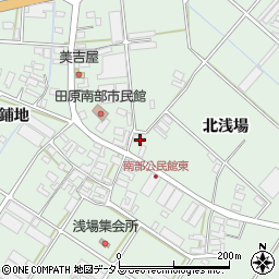 愛知県田原市大久保町北浅場周辺の地図