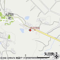 奈良県大和郡山市矢田町3714周辺の地図