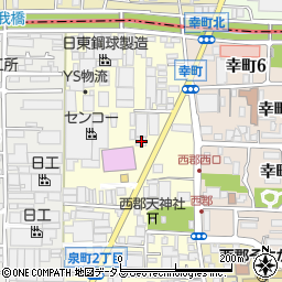 大阪府八尾市泉町3丁目69周辺の地図