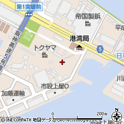 トクヤマセメント大阪サービスーステーション周辺の地図