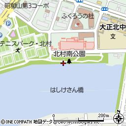 大阪府大阪市大正区北村3丁目2周辺の地図