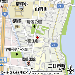 下内田改良住宅５－１周辺の地図