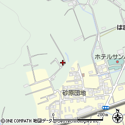 岡山県倉敷市山地1449-30周辺の地図