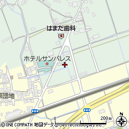 岡山県倉敷市山地1397-5周辺の地図