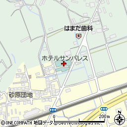 岡山県倉敷市山地1398-3周辺の地図