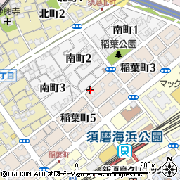 神戸聖ヨハネ教会周辺の地図