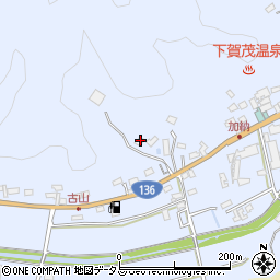 東京大学　下賀茂寮周辺の地図