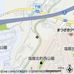 兵庫県神戸市垂水区下畑町下代周辺の地図