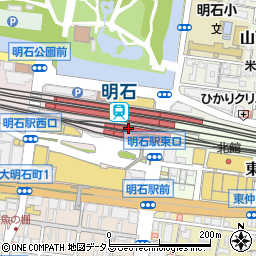 山陽電気鉄道株式会社　ご案内センター周辺の地図
