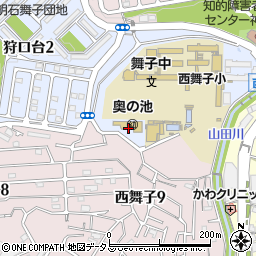 神戸市立保育園奥ノ池保育所周辺の地図