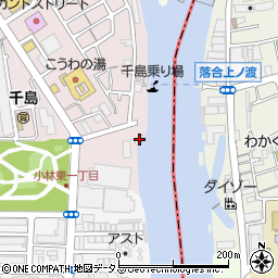 大阪府大阪市大正区千島1丁目29-33周辺の地図