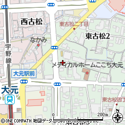 ザ・ゴールド　岡山中央店周辺の地図