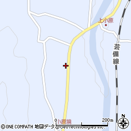 広島県安芸高田市甲田町上小原1759周辺の地図