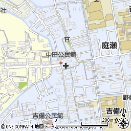 岡山県岡山市北区庭瀬25周辺の地図
