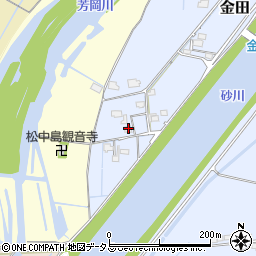 岡山県岡山市東区金田143周辺の地図