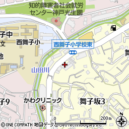 ダスキンレスキュー　サポート店神戸市西部地区受付ダイヤル周辺の地図