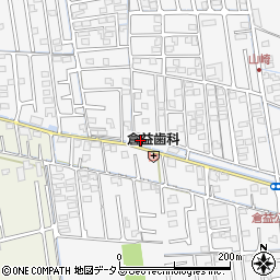 岡山中古ピアノセンター周辺の地図