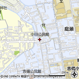 岡山県岡山市北区庭瀬24周辺の地図