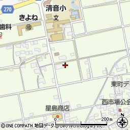 岡山県総社市清音軽部685周辺の地図