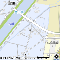 岡山県岡山市東区金田221周辺の地図