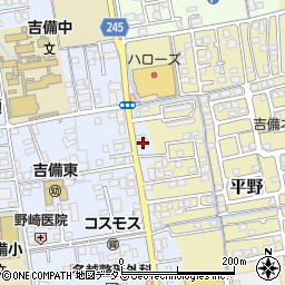 岡山県岡山市北区庭瀬190周辺の地図