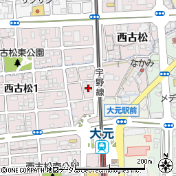 ライト工業株式会社　岡山営業所周辺の地図