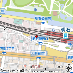 ダイコク明石１００円ショップ周辺の地図