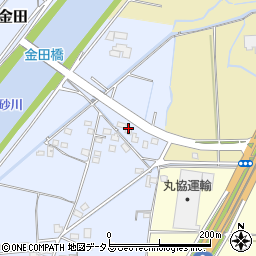 岡山県岡山市東区金田195周辺の地図