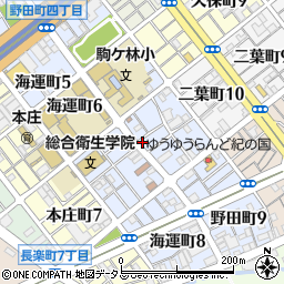 萩原工務店周辺の地図