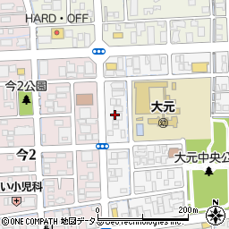 あおぞら薬局　大元店周辺の地図