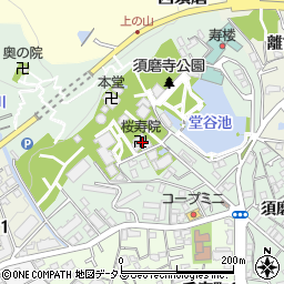 桜寿院周辺の地図