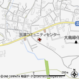 玉津コミュニティセンター周辺の地図