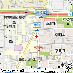 大阪府八尾市泉町3丁目61-12周辺の地図