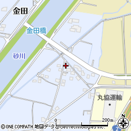 岡山県岡山市東区金田218-1周辺の地図